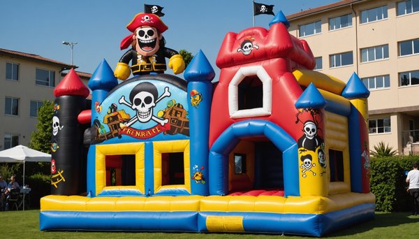 À la conquête des fêtes : location de château gonflable pirate